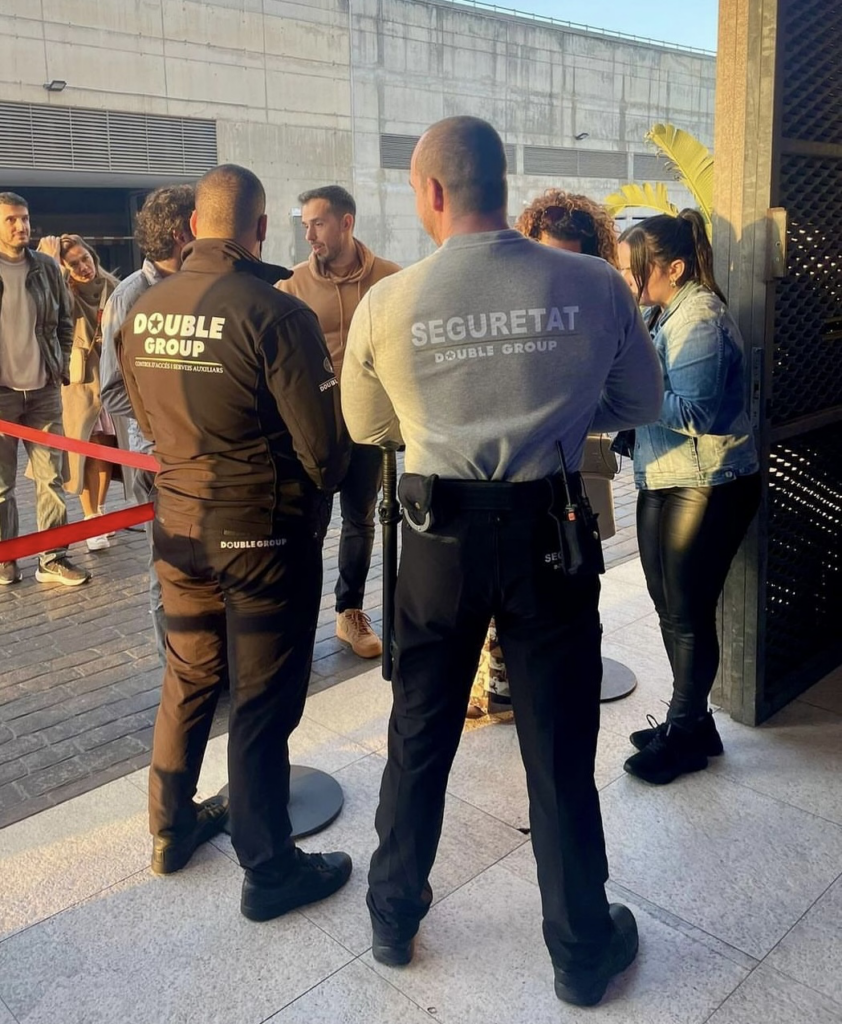 Control de acceso en un evento donde se aplica el derecho de admisión de forma técnica
